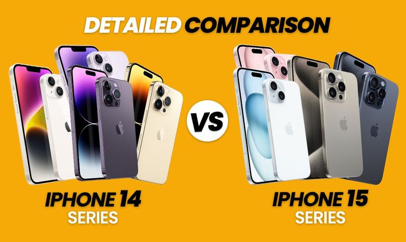 iPhone 14 vs 15: Detailed Comparison  (Plus, Pro & Pro Max!)