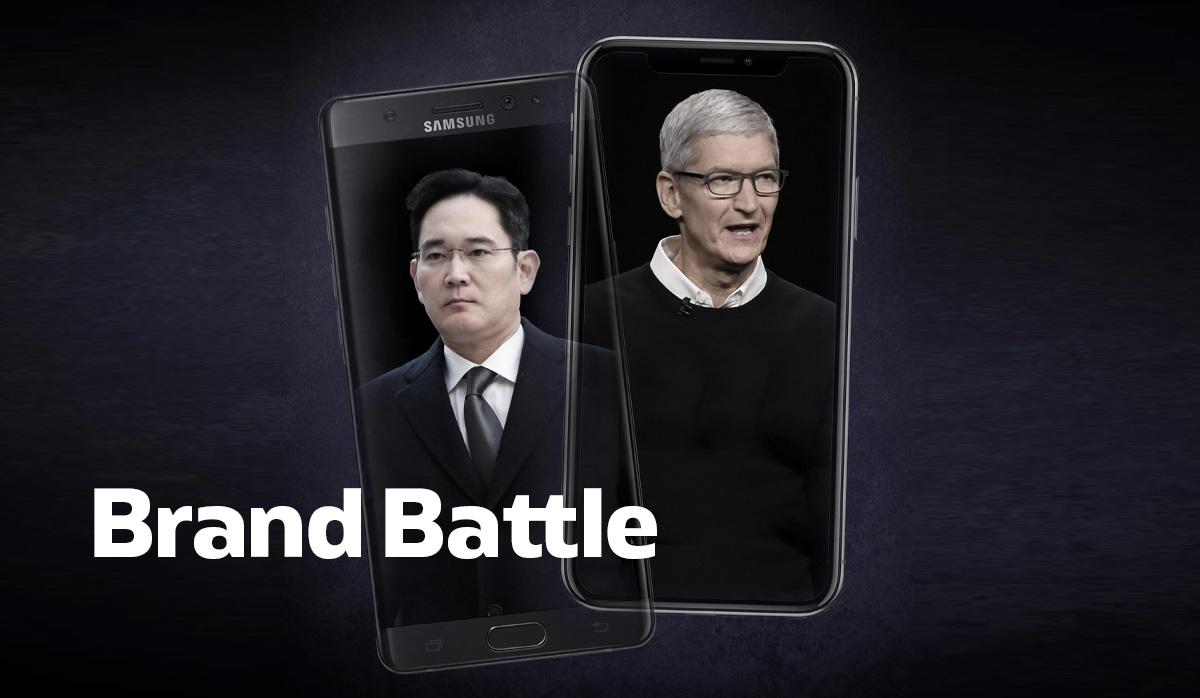 Brand Battle: Apple iPhone vs. Samsung Smartphones