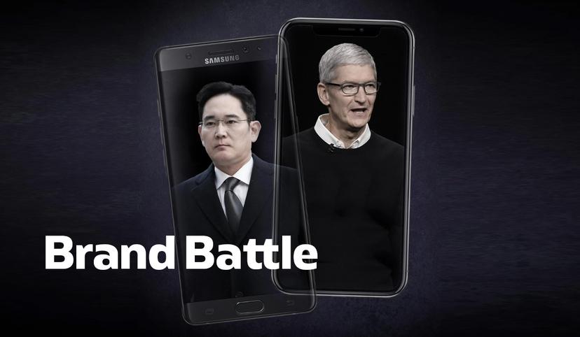 Brand Battle: Apple iPhone vs. Samsung Smartphones