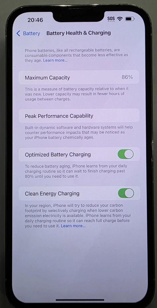 Apple iPhone 13 Pro Max 5G (256GB) - Low Quality Screen