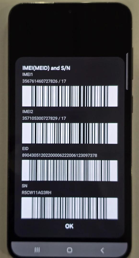 Samsung Galaxy S23 Plus 5G (512GB) - Major Spots On Screen