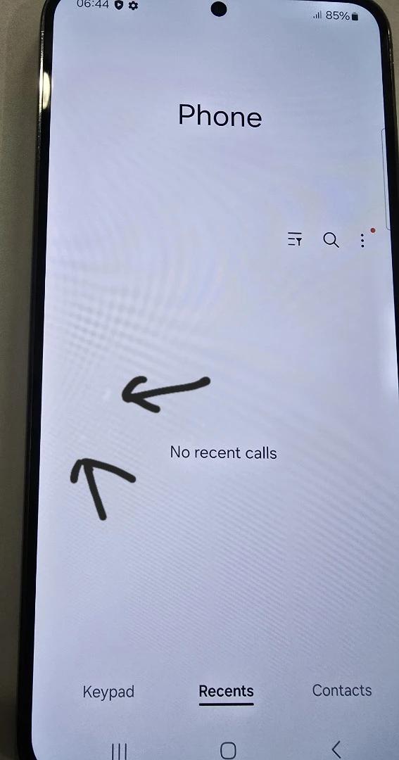 Samsung Galaxy S23 Plus 5G (512GB) - Major Spots On Screen