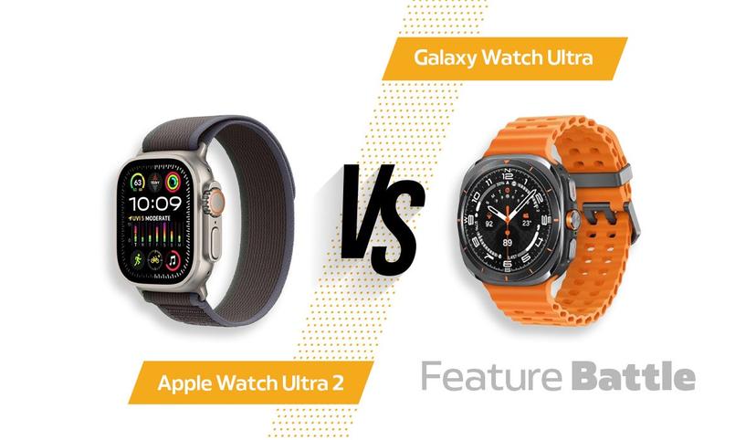 Apple Watch Ultra 2 vs. Galaxy Watch Ultra: Feature Battle